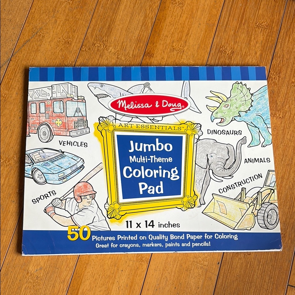 ❤️‍🔥 $5 or 3/$12 ❤️‍🔥 Melissa & Doug Coloring Book
